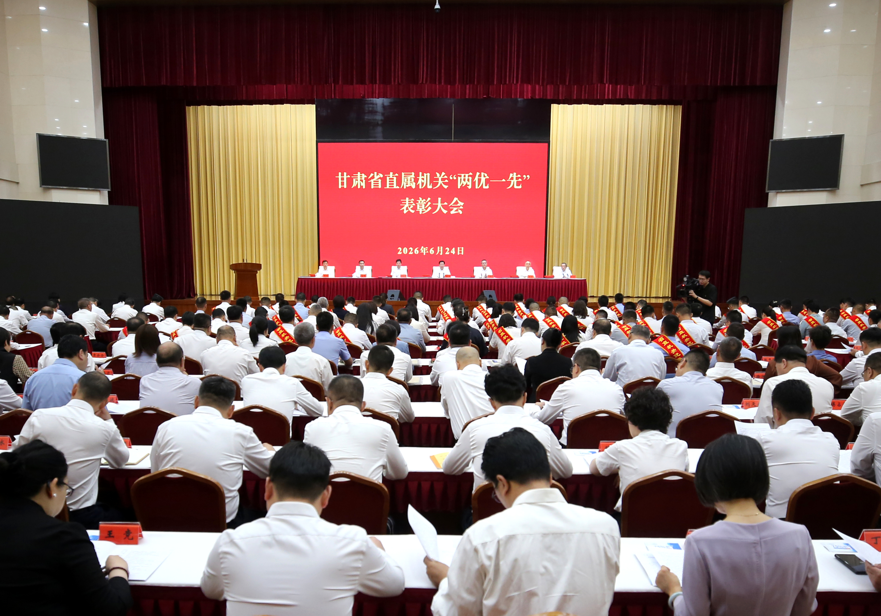省直机关“两优一先”表彰大会召开