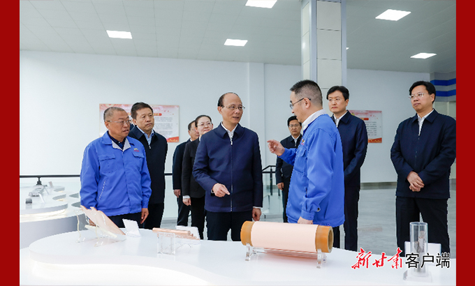 吴晓军在白银市调研时强调 积极推进新型工业化 不断提升产业体系现代化水平